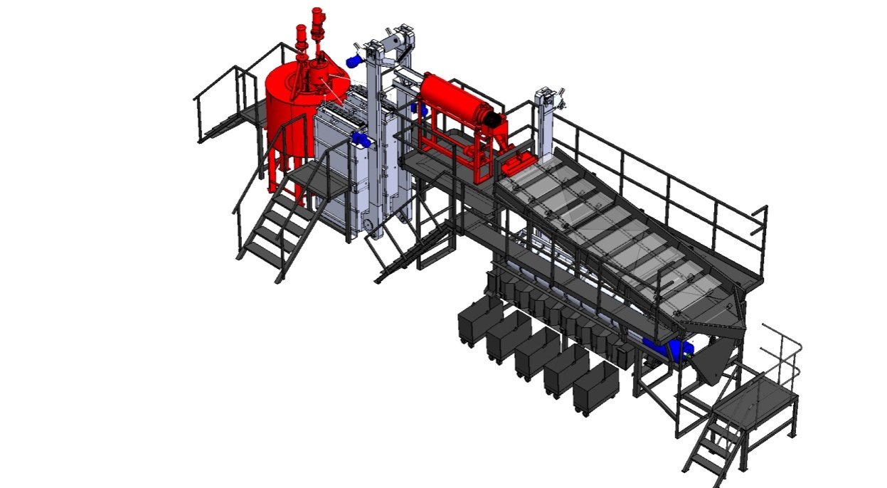 LEAD SHOT AND BUCKSHOT PRODUCTION EQUIPMENT